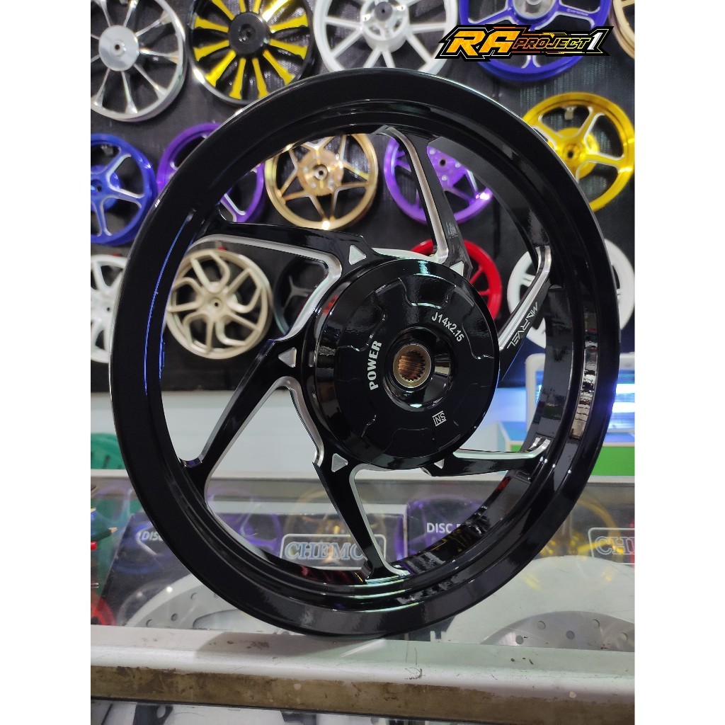 Velg Power MARVEL P6 185/215x14 - Beat | Scoopy | Genio | Vario110 | Vario 125/150 - Original