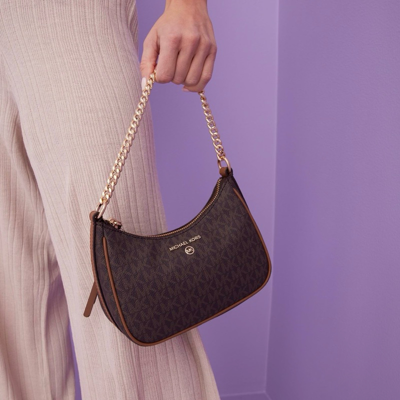 Original Michael Kors MK Small Jet Set Charm Shoulder Bag