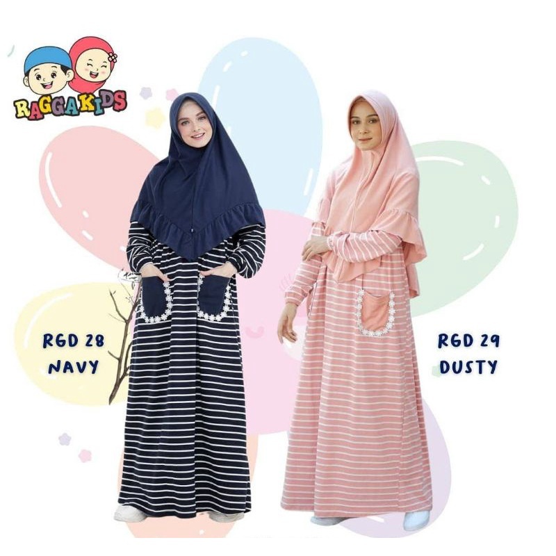 Gamis kaos dewasa baju harian baju santai raggakids gamis remaja