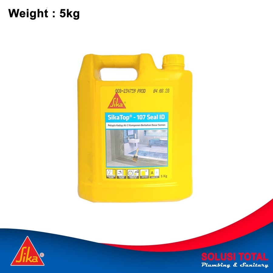 SikaTop 107 Cairan Saja Liquid Tanpa Semen 5Kg Sika Top
