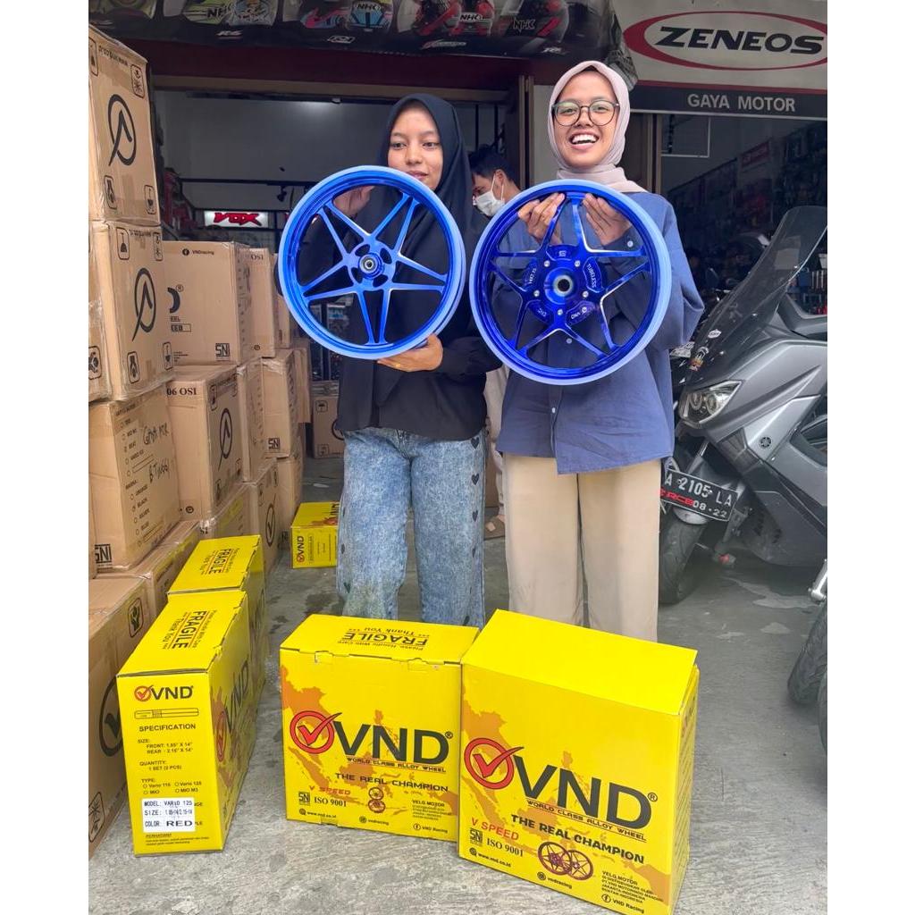 Velg Racing VND V Speed  140x17 & 160x17 - nmax  AEROX Beat Scoopy Genio Vario Vario 125 Vario 150/ 