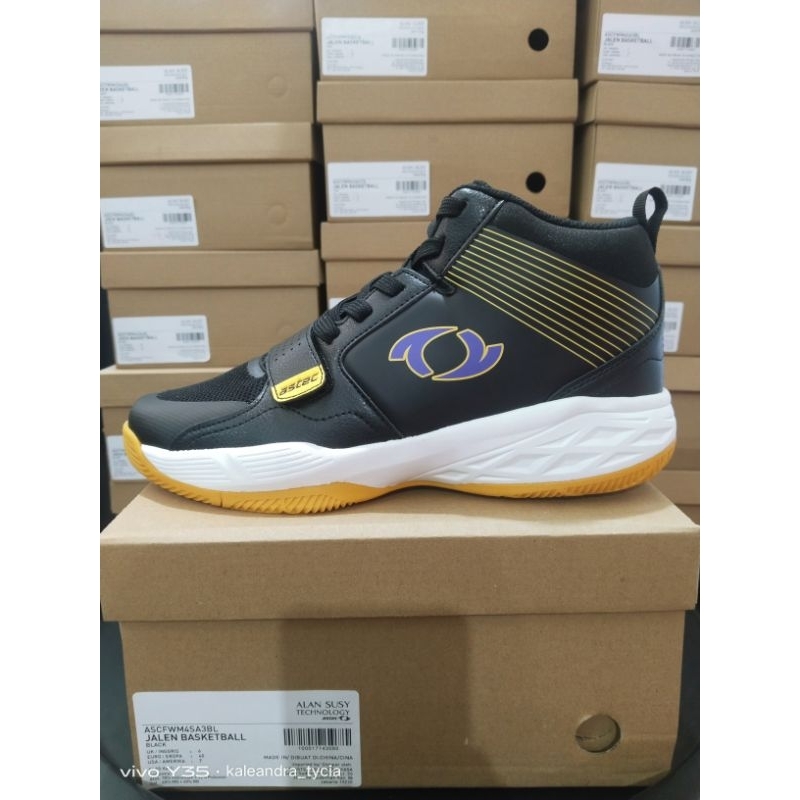 Sepatu astec JALEN BASKETBALL BLACK