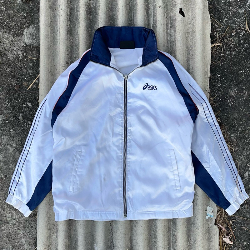 36 Asics Second Asics big logo second asics Bekas Jacket asics Outdoor jacket casual second jacket v