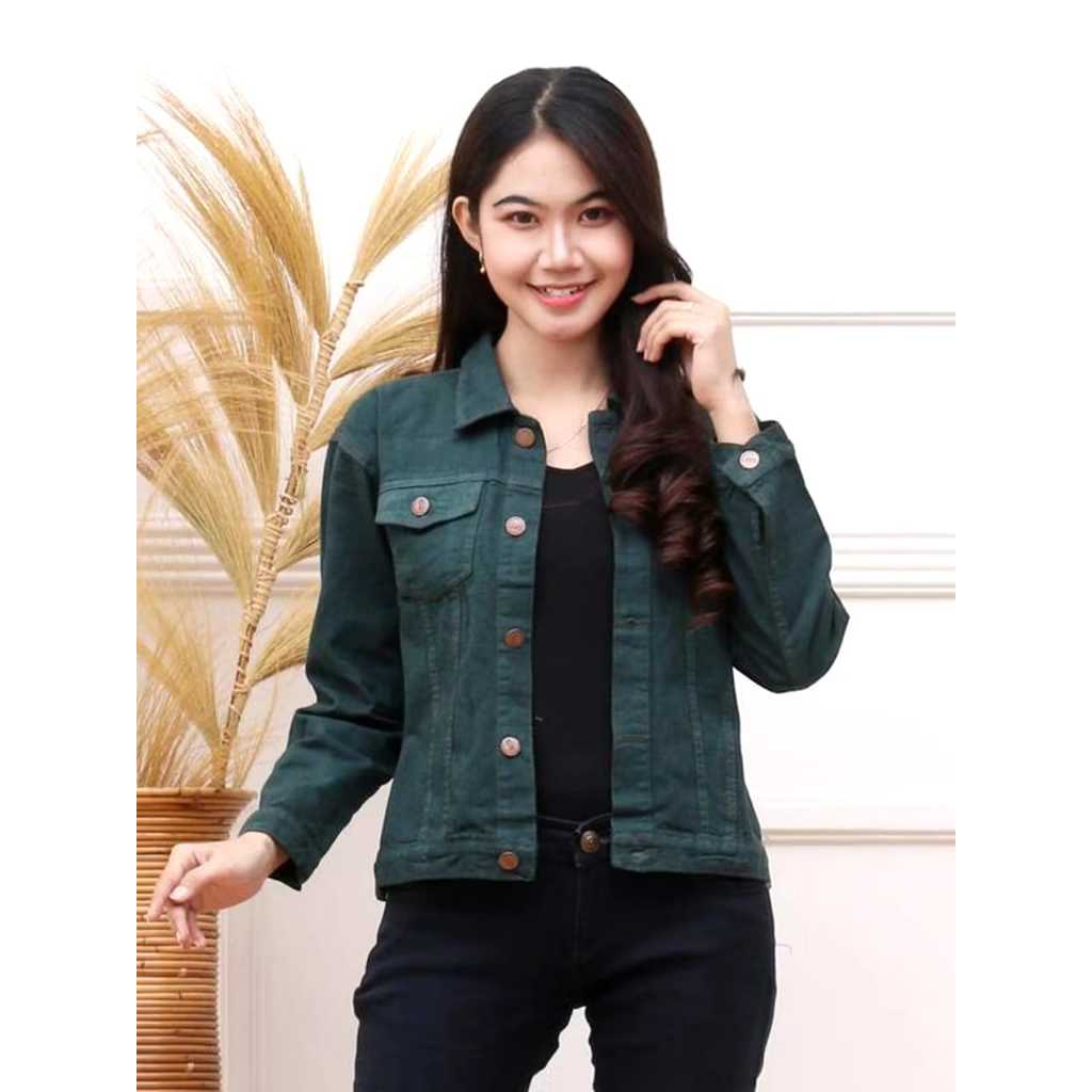 New Jaket Biondy Wanita/Jaket Denim Wanita