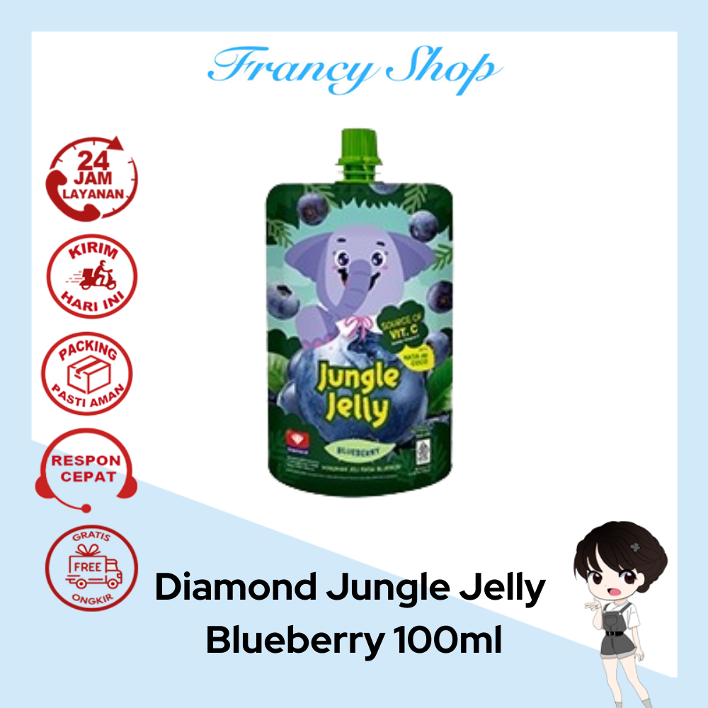 

Diamond Jungle Jelly Blueberry Minuman Jeli 100 ml