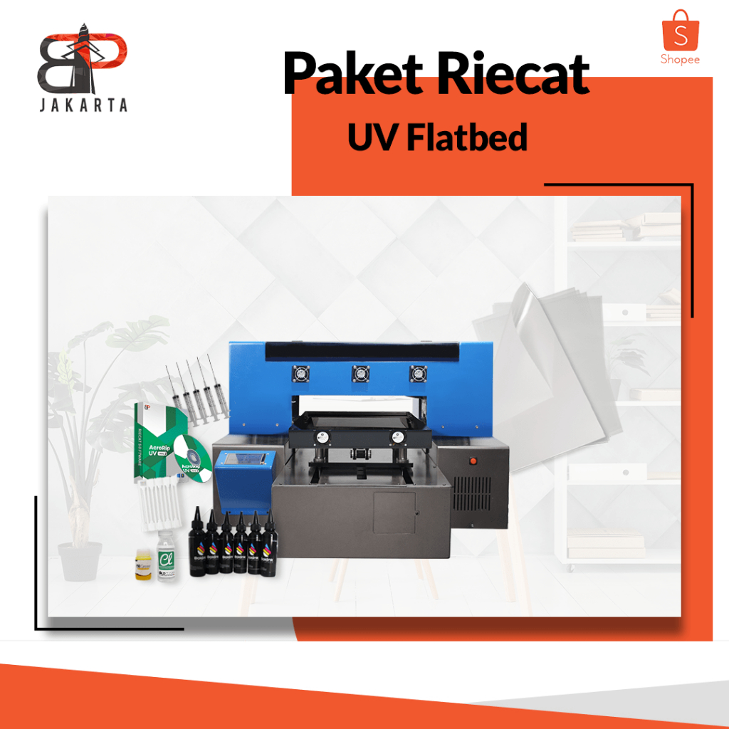 PAKET PRINTER RIECAT UV FLATBED