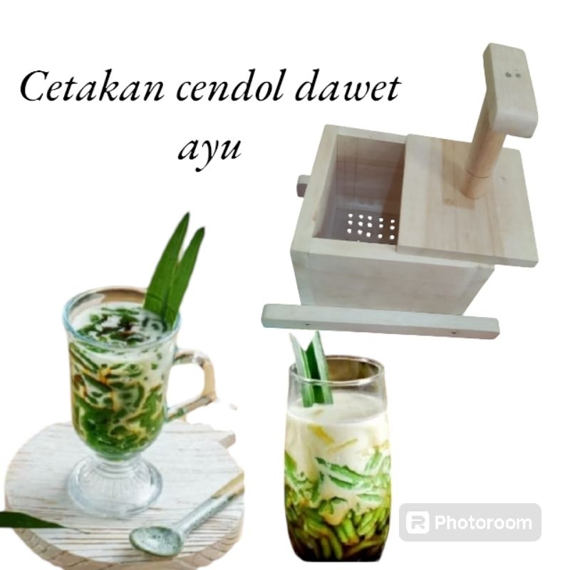 cetakan cendol dawet ayu es dawet