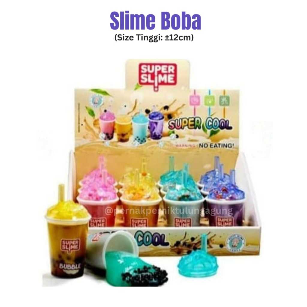 Mainan Slime Boba