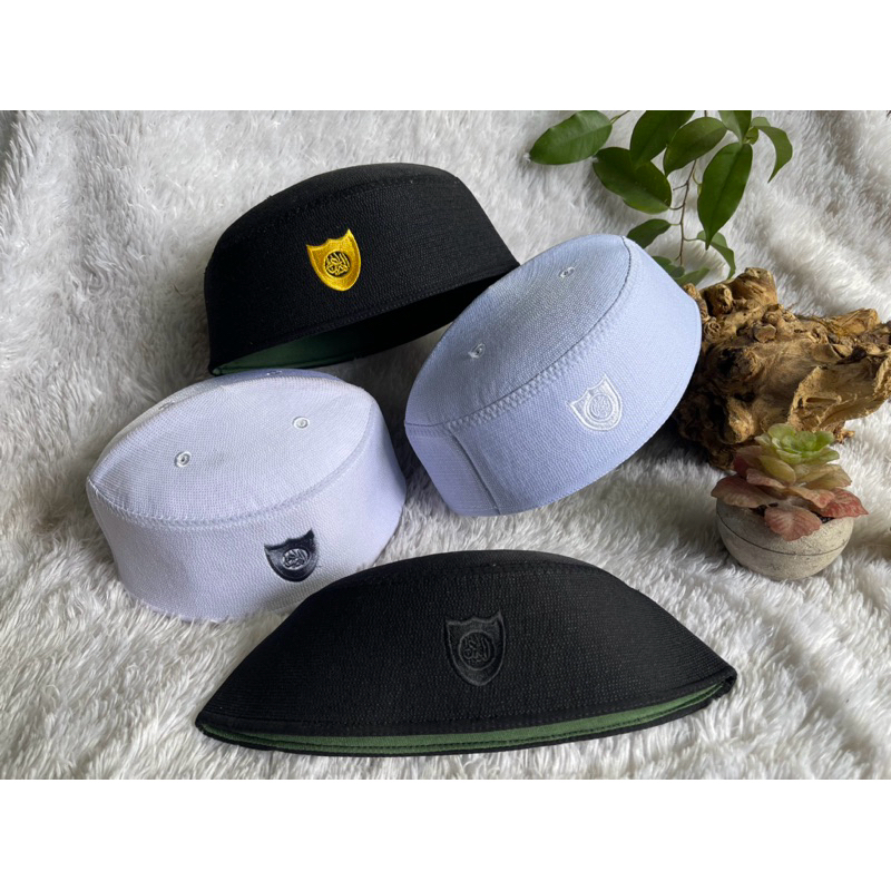 Peci songkok kopiah malaysia dewasa spons tebal full bordir