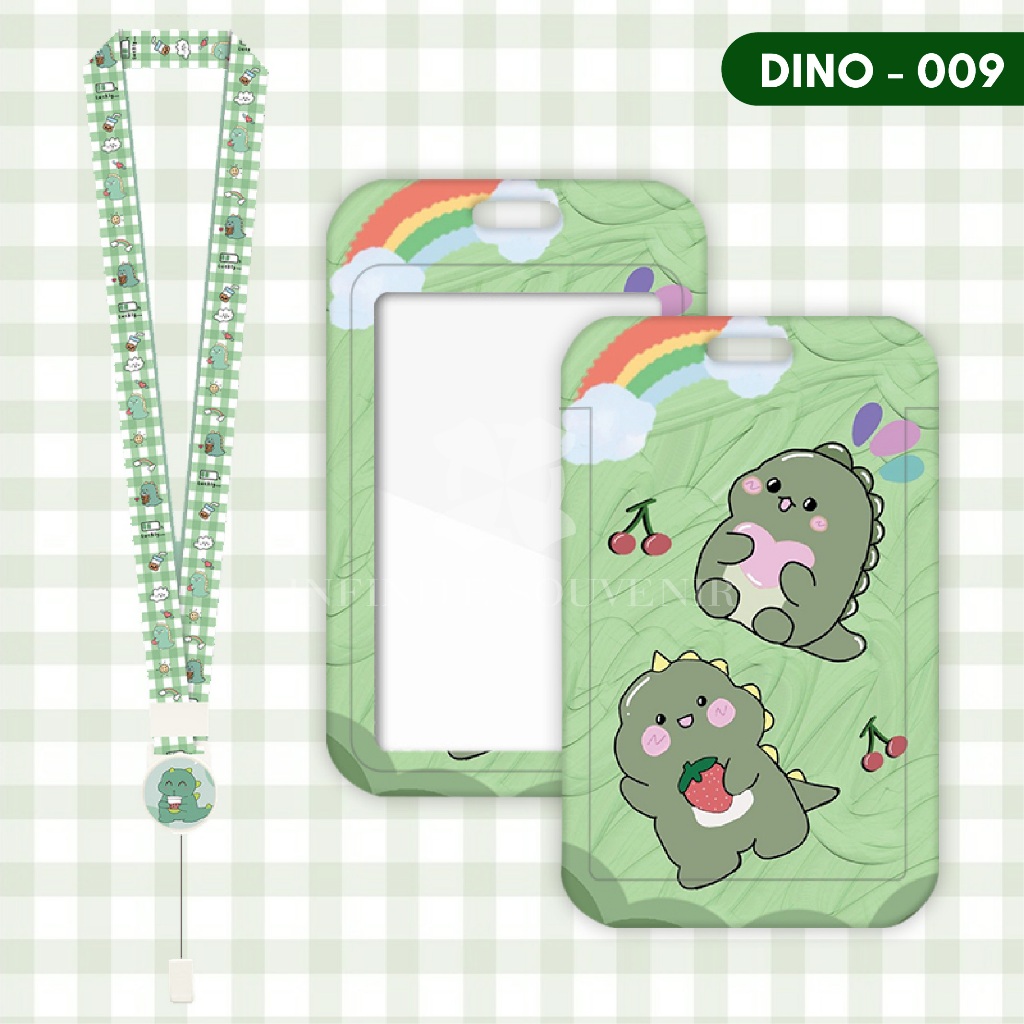 

(N017) ID Card Holder Tali Yoyo Dinosaurus / Nametag Yoyo / Card Holder Yoyo / Cat / Card Holder