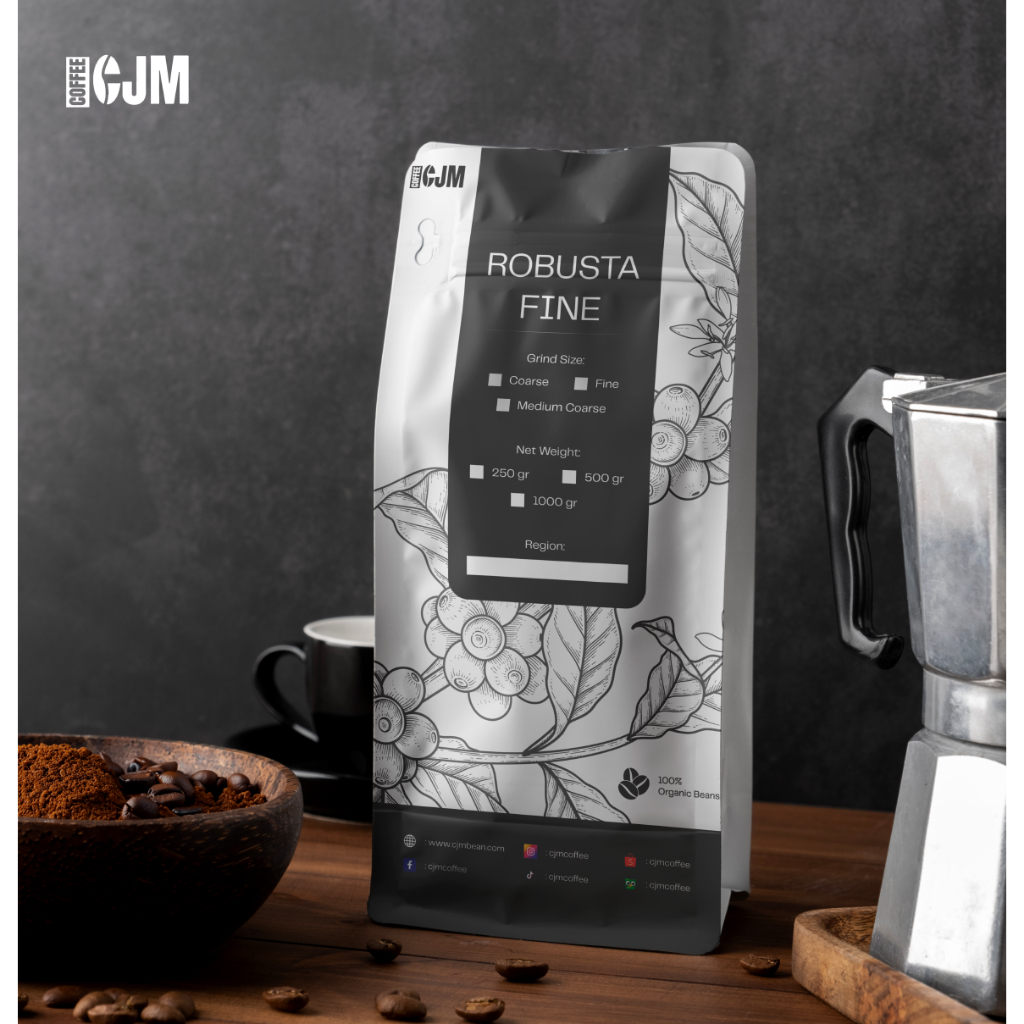 

1Kg Kopi Bubuk (FINE/Halus) Robusta Lampung | CJM Coffee House | Kopi Premium Asli | Premium Coffee