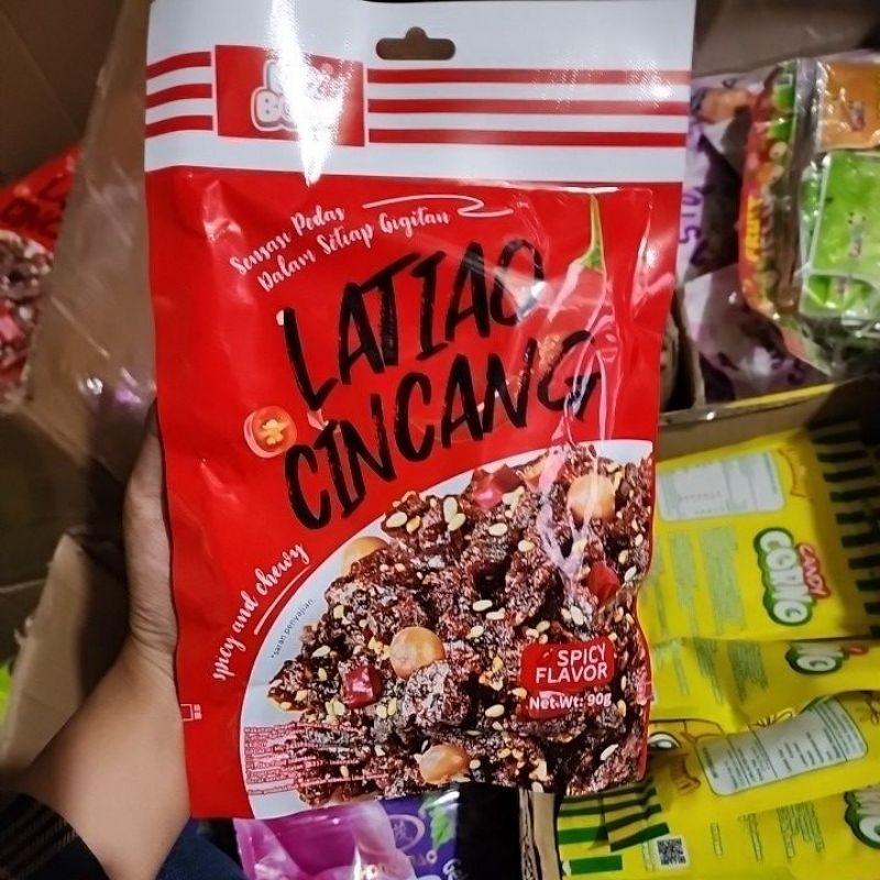 

latiao cincang rasa pedas/spicy isi 4 pcs (90g)