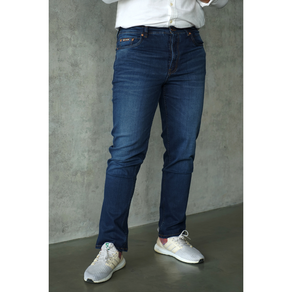 FOREX Celana Jeans Pria Biru Regular Fit DLRS3646