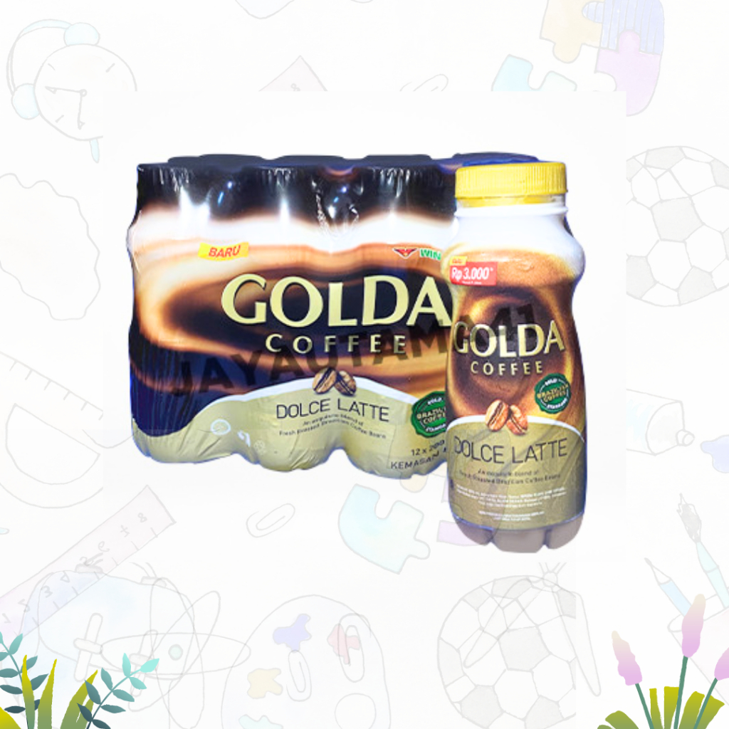 

Golda Coffee Dolce Latte Botol 24x200ml (1Karton)