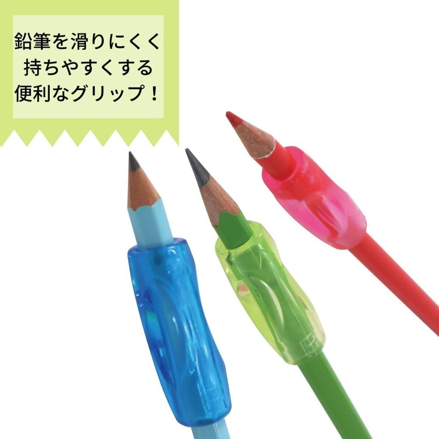 

Ay00! Kutsuwa Punyu Pencil Grip for Right and Left Handed Rubber Grip Untuk Pensil Kayu Anak Anak