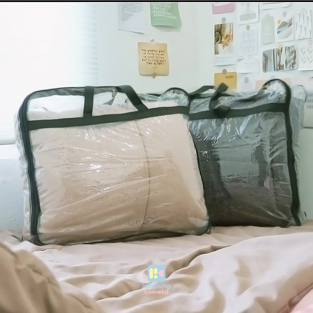 Penambahan Tas Bedcover, Tas Plastik, Mika Bedcover