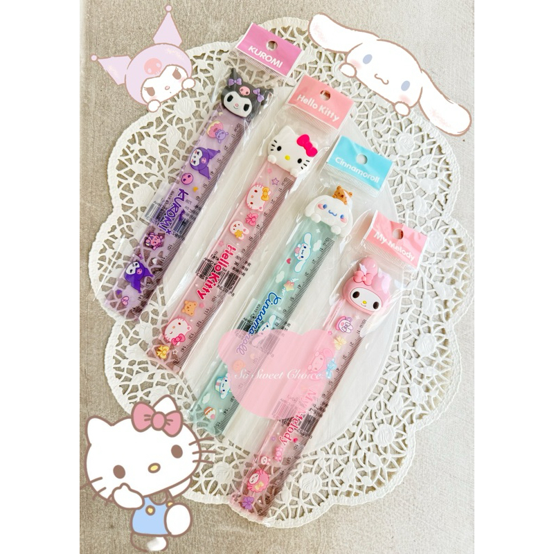 

penggaris kepala kuromi n friends
