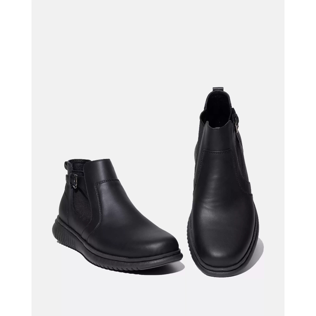 Buccheri sepatu boot pria berbahan dasar full kulit - B9951..