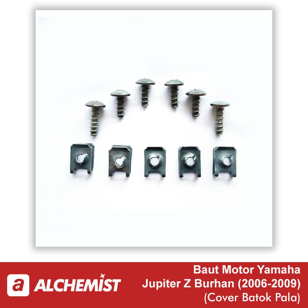 Baut Batok Jupiter Z Jupiter Burhan Full Set / Baud Kepala Depan Yamaha Jupiter Z Jupiter Burhan Ful