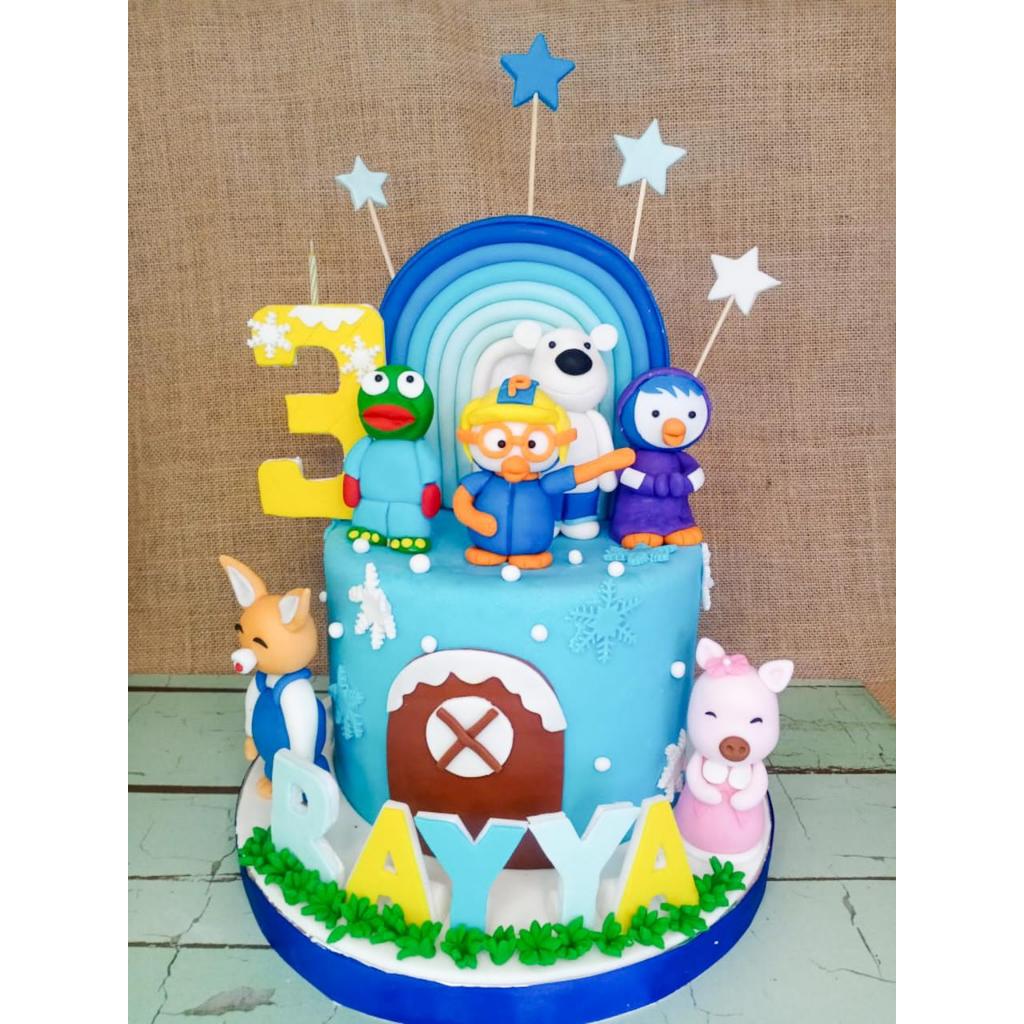 

Kue Ulang Tahun/Birthday Cake/Kue Ultah Tema Pororo/Kue Birthday Jakarta