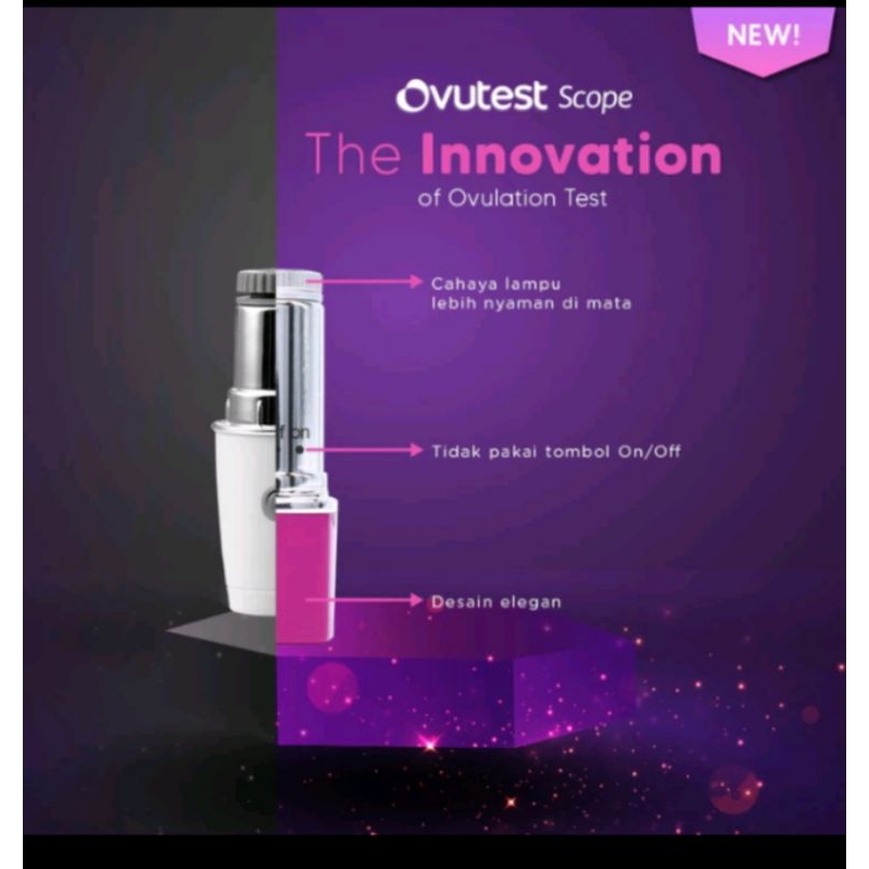 Ovutest Scope - Alat Test Kesuburan Wanita