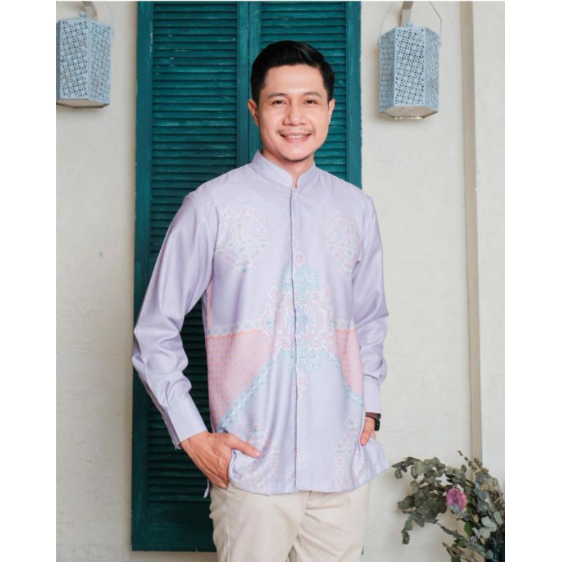 koko panjang by Ainayya Pearl grey size XL