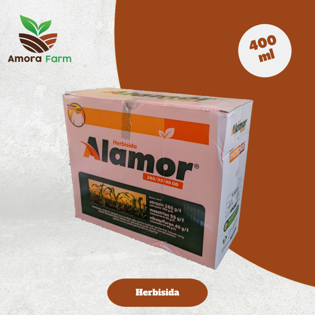 HERBISIDA ALAMOR 260/55/40 OD 400 ml HERBISIDA JAGUNG