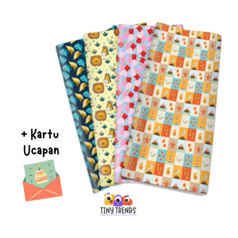 

Tiny Trends - Kertas Kado dan Kartu Ucapan untuk lengkapi Hadiahmu