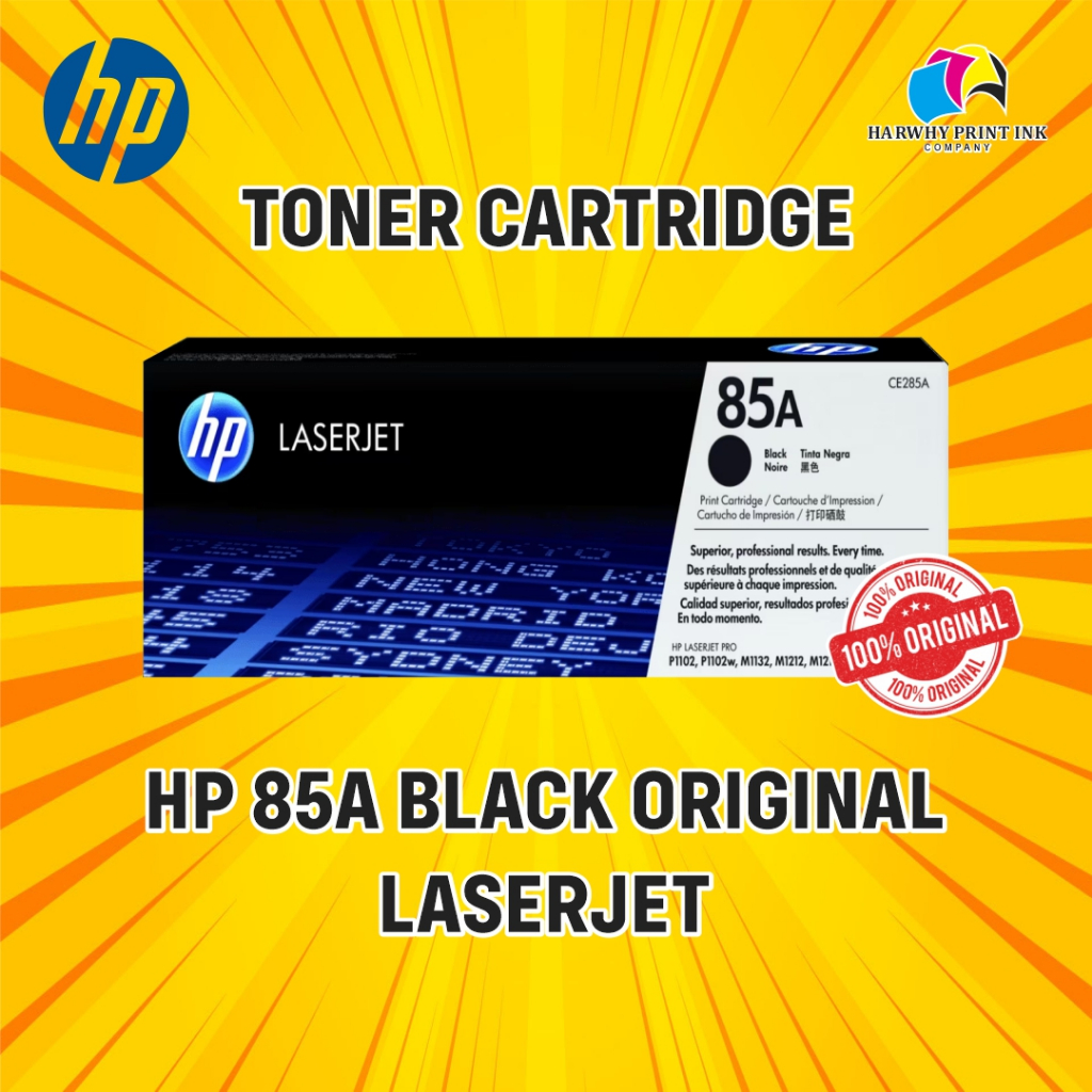 TONER HP 85A BLACK ORIGINAL