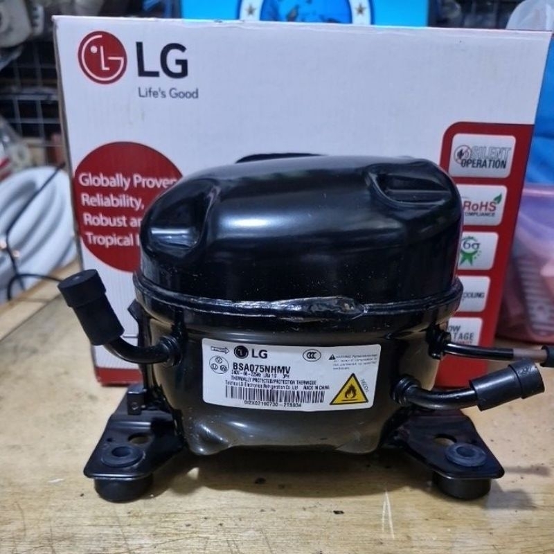 Kompresor kulkas LG INVERTER BSA075NHMV R600a