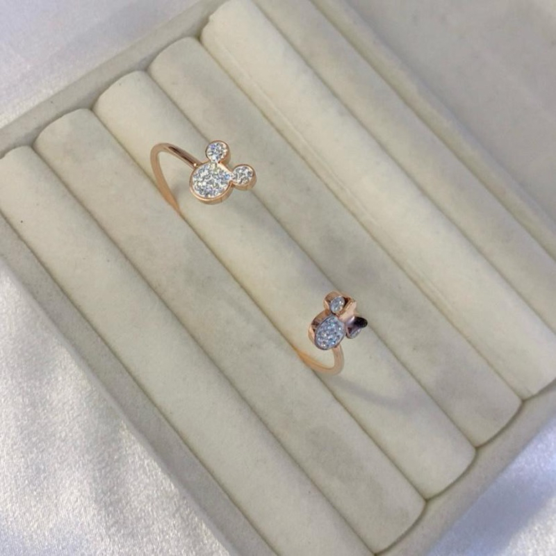 GELANG BANGLE MICKEY TITANIUM AWET DIPAKAI SEHARI HARI