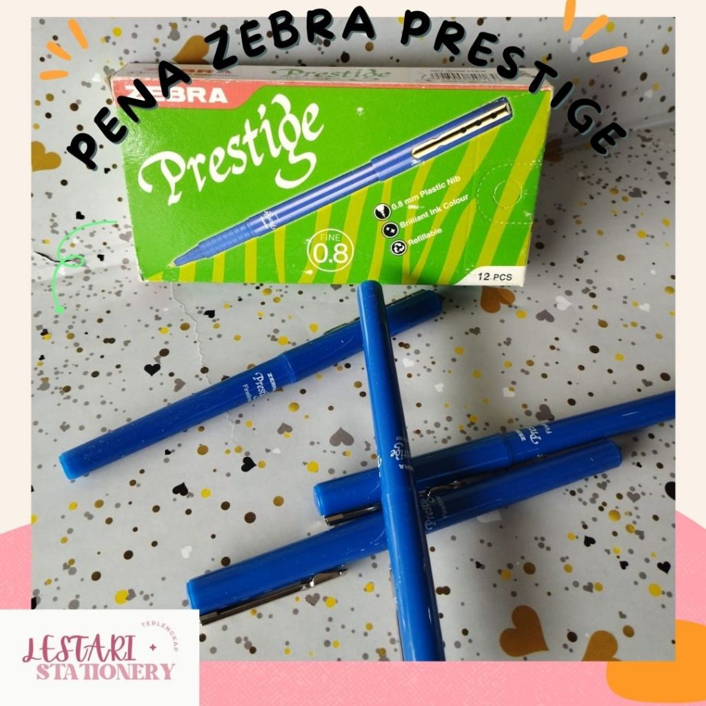 

Pena Prestige Zebra | pulpen Prestige | Lestari Stationery