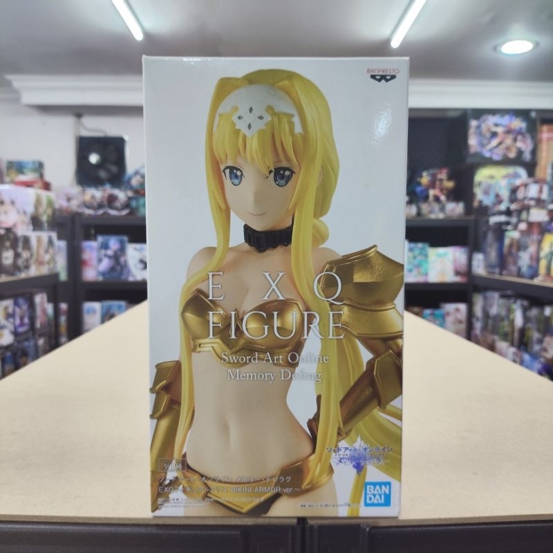 Figure Sword Art Online Memory Defrag SAO EXQ Alice Bikini Armor Ver.