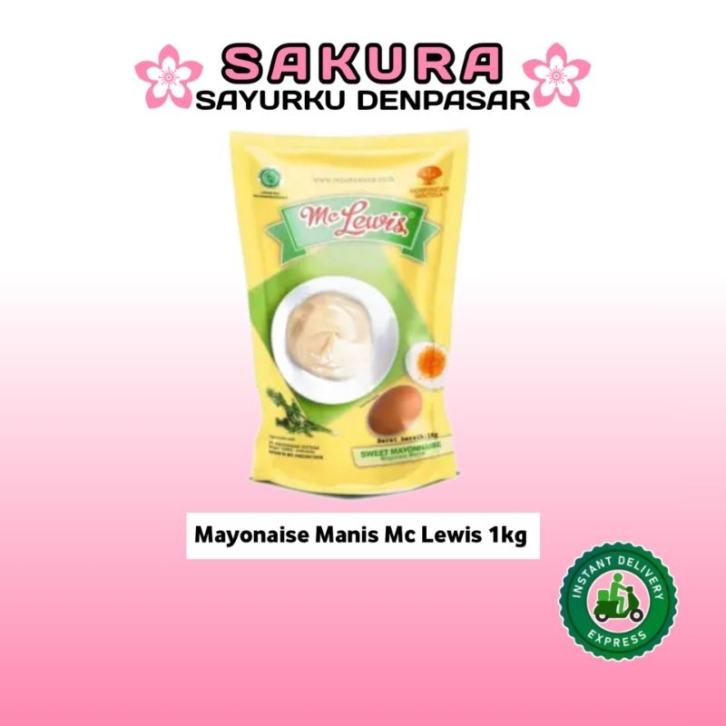 

Saus Mayonaise Manis/Sweet Mayo Mc Lewis 1kg - SAKURA