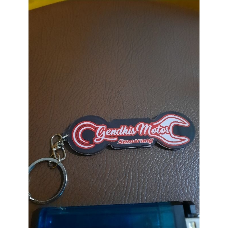 gantungan kunci akrilik begundal cb