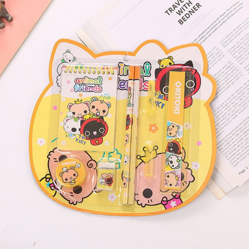 

Set pinsil karakter lucu/alat tulis sekolah/atk