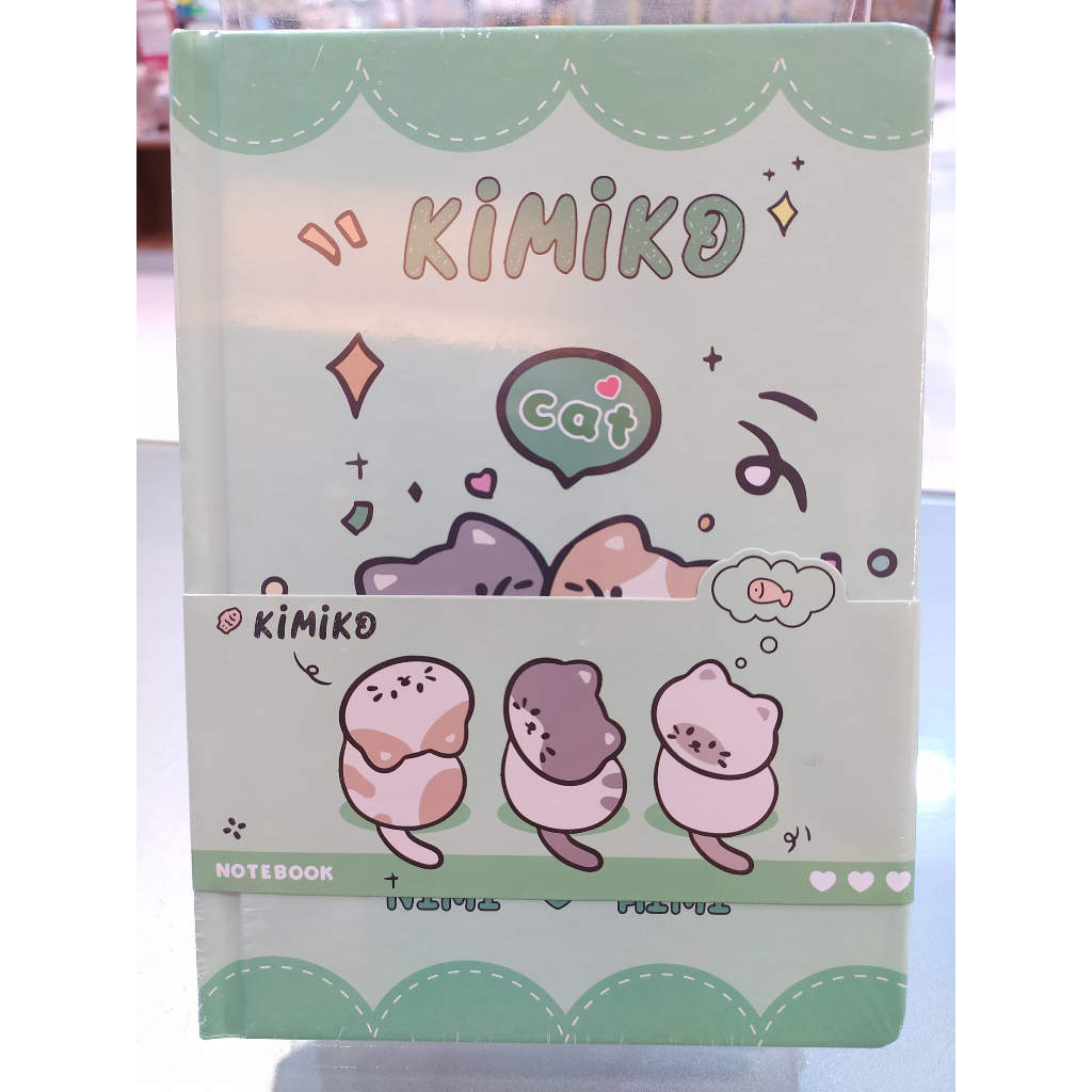 

Gramedia Mal Pekanbaru - (Original) Kako Kimiko Cat Hc Notebook A5 Green