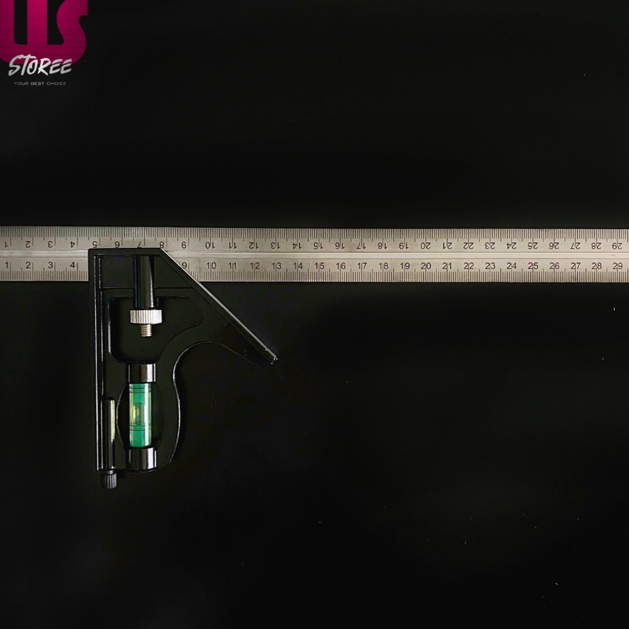 

GROSIR Penggaris Siku Waterpass 3 cm BELTER Square Ruller Mistar dengan Waterpass Penggaris Tukang Multifungsi