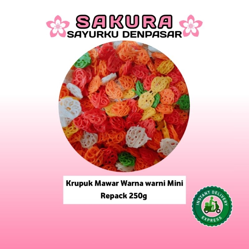 

Krupuk Mawar Warna Warni 250gr - SAKURA