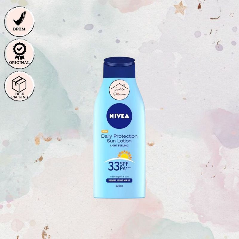 [BPOM] NIVEA Daily Protection Sun Lotion SPF 33 PA+++ | Nivea sunblock | sunblock badan | sunscreen 