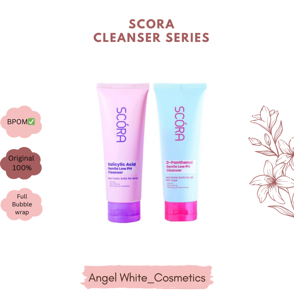 SCORA GENTLE LOW PH CLEANSER 100ML - SALICYLIC ACID GENTLE LOW PH CLEANSER / D-PANTHENOL GENTLE LOW 