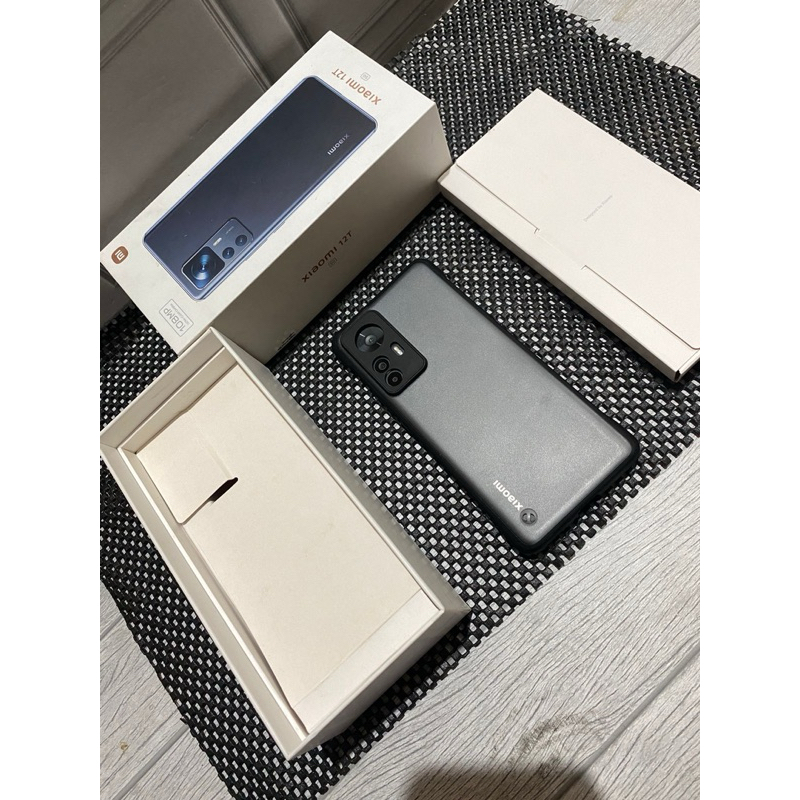 hp second xiaomi mi 12t 5g 8/256 fulset ori