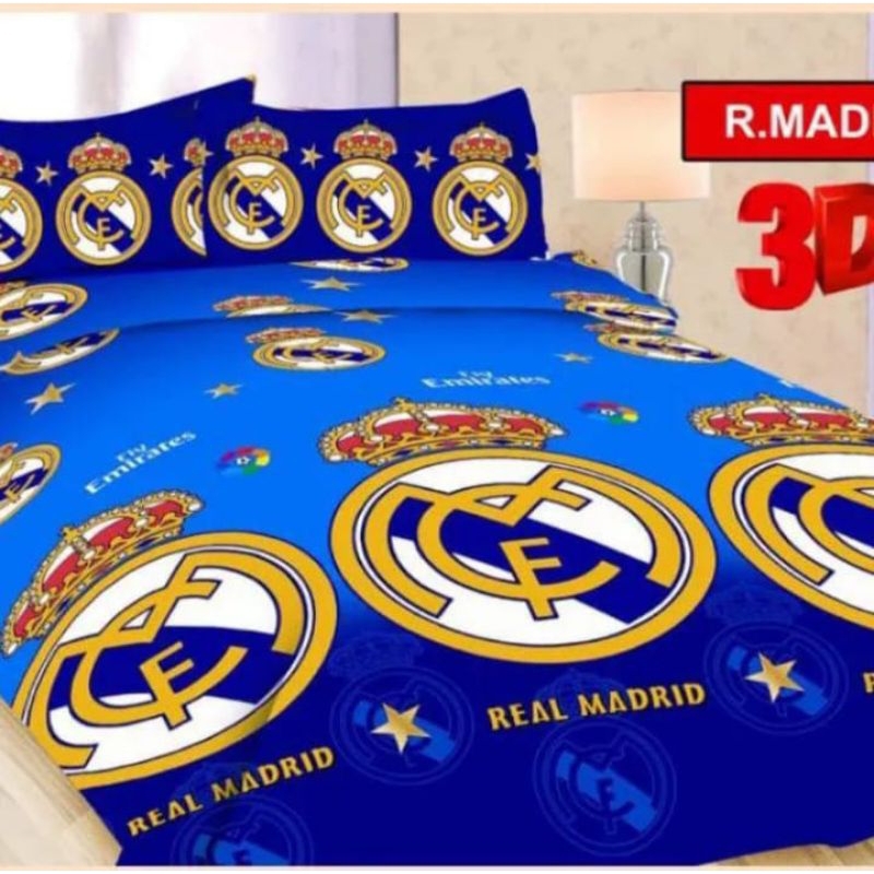 PROMO SPREI PREMIUM MOTIF BOLA  NO 1  180X200  NO 2 160X200 NO 3 120X200.SPREY KARAKTER 3D, SEPRAI C