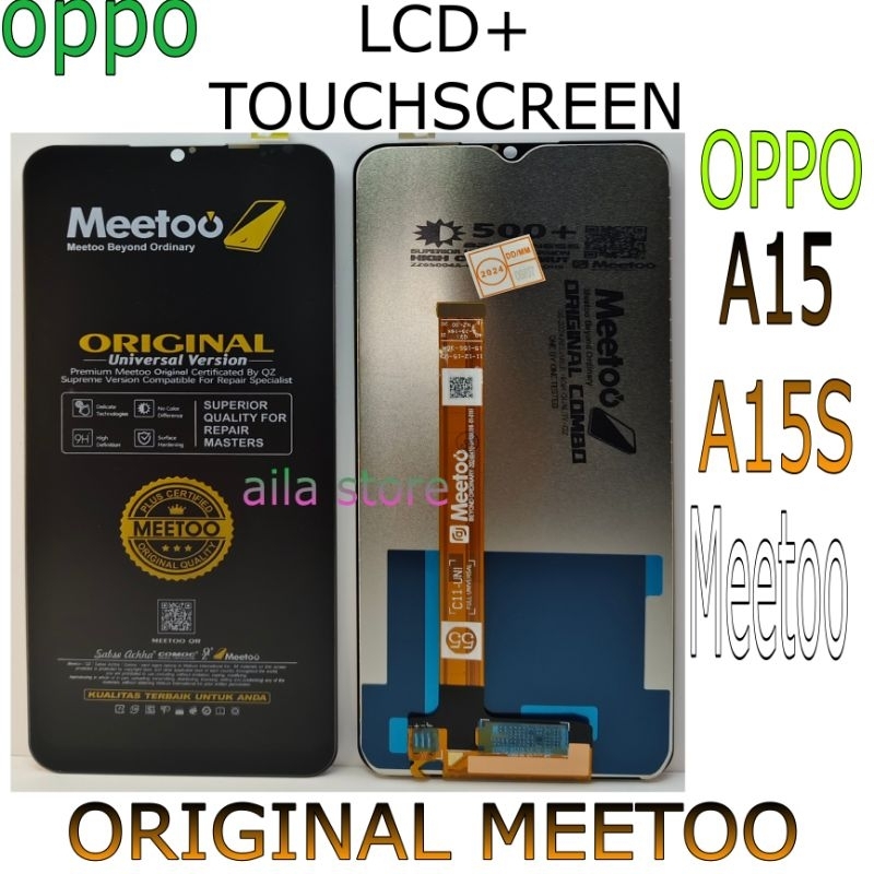 LCD OPPO A15/A15s ORIGINAL MEETOO FULLSET