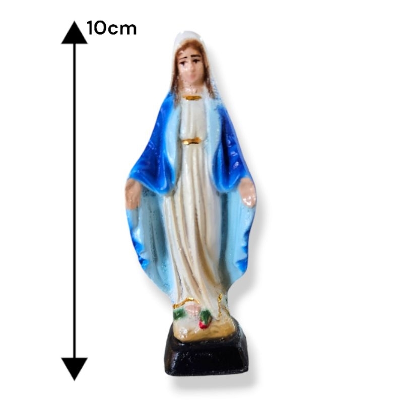 Patung Bunda Maria 10cm Fiber RC