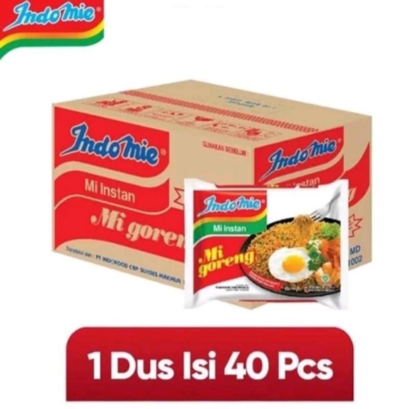 

Indomie Goreng 1 Dus Isi 40pcs