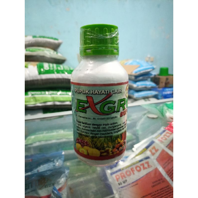 Pupuk hayati cair EXGRO super 500 ml