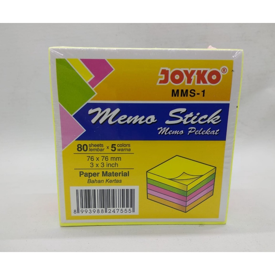 

GROSIR Memo Stick sedang Memo Pelekat Sticky notes sedang MMS1