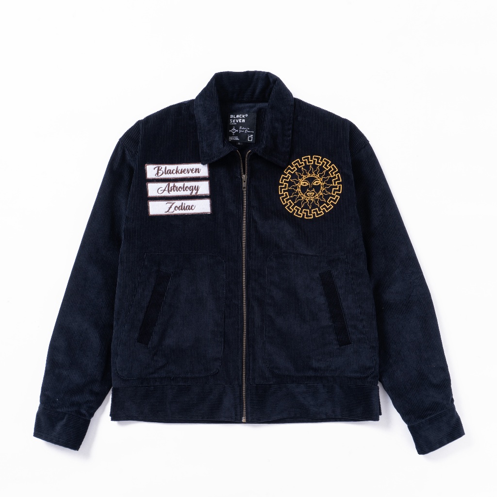 Corduroy Work Jacket | Zodiac Navy