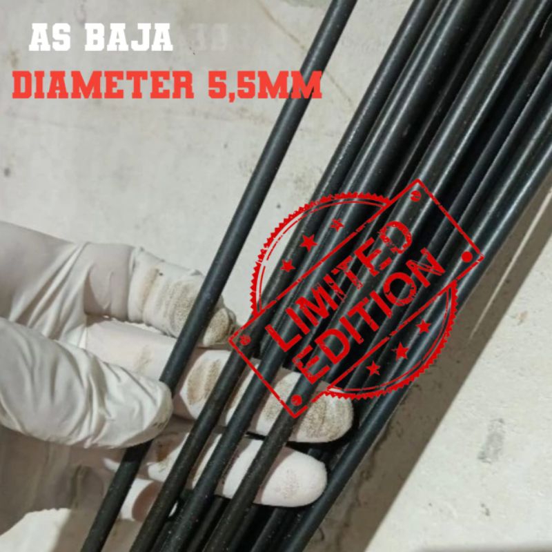 as baja 5,5mm panjang 1meter